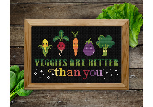 Veggies are better than you