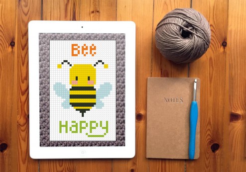 FREE crochet - Bee Happy