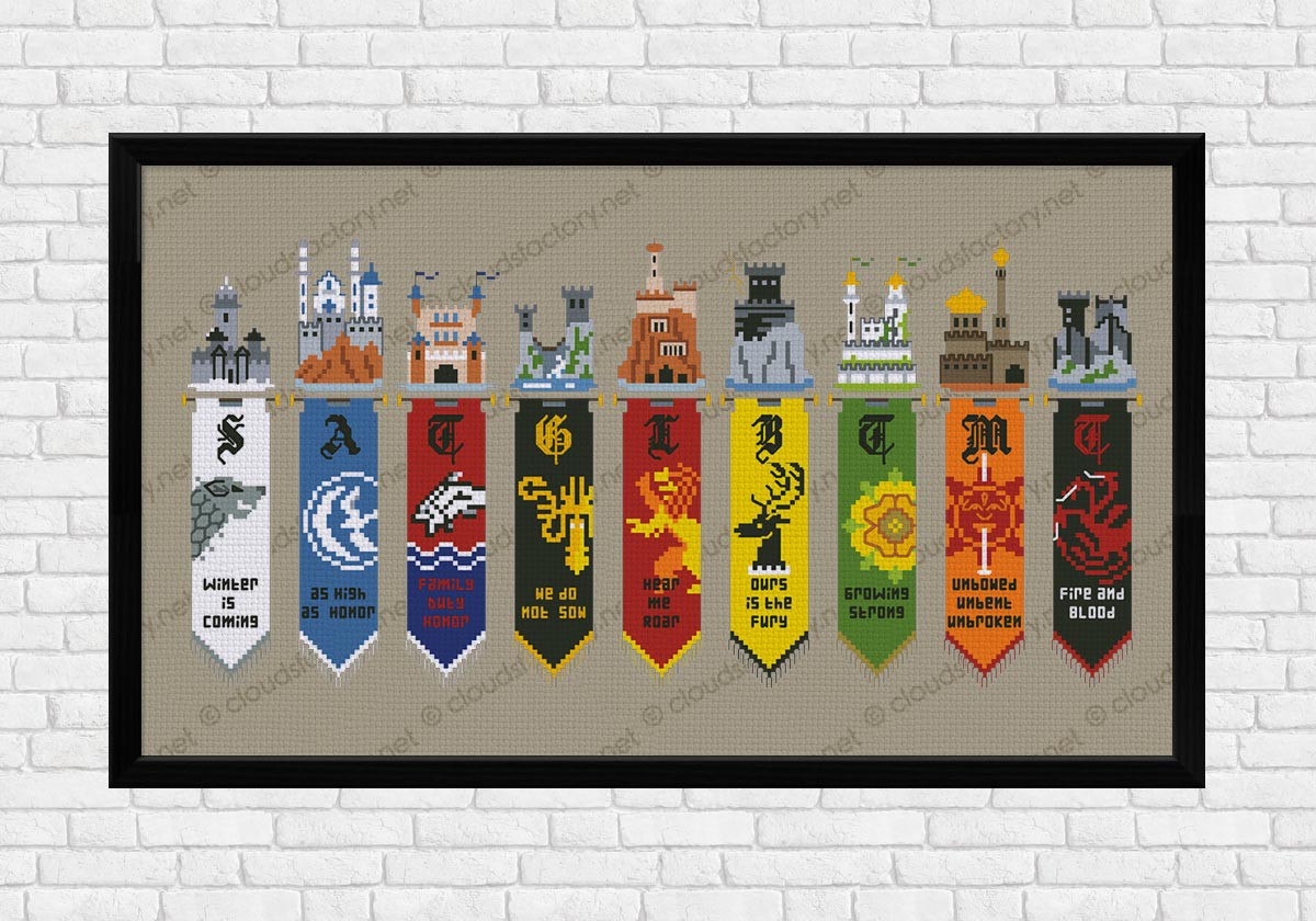 custom game of thrones banner