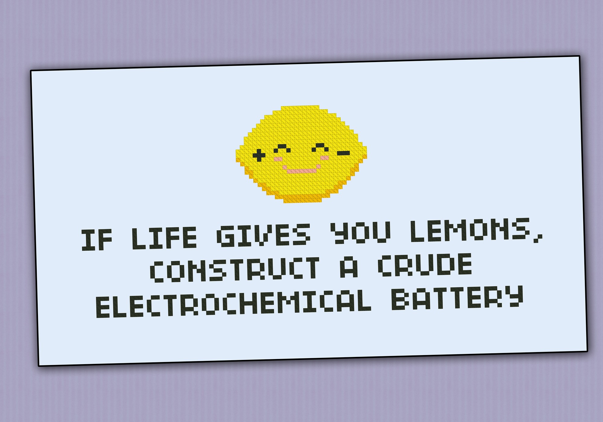 "If life gives you lemons" quote