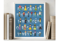 Storybook Princesses Alphabet