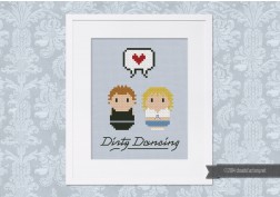 Dirty Dancing - Johnny and Baby - Mini People in Love