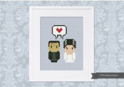 Frankenstein & the Bride - Mini People in Love