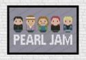 Pearl Jam cross stitch pattern
