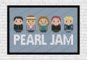 Pearl Jam cross stitch pattern