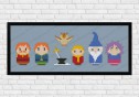 The Sword in the Stone cross stitch pattern