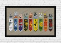 Game of Thrones banners cross stitch pattern