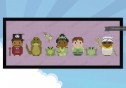 The Princess and the Frog cross stitch pattern by Cloudsfactory