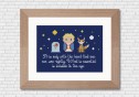 Little prince cross stitch pattern by Cloudsfactory